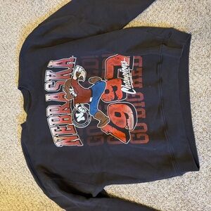 Nebraska Black Sweatshirt Crewneck